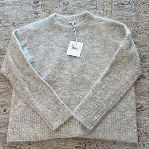 NWT Pistola Light Gray Women's Crew Neck Sweater XS